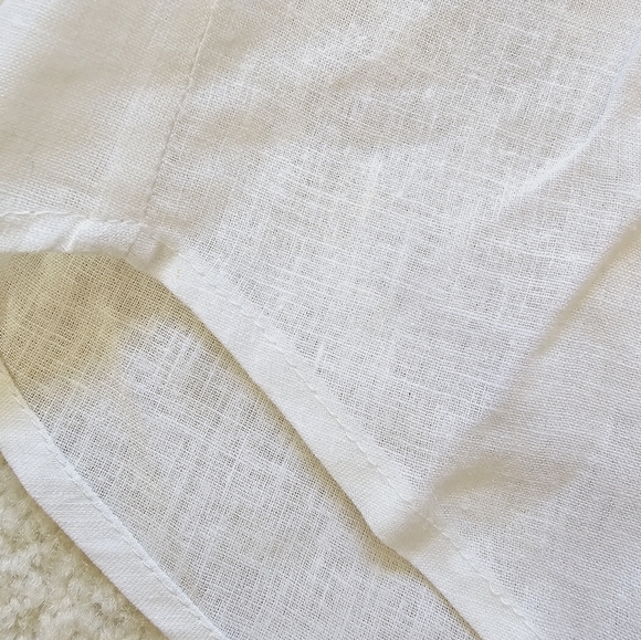 LAST CALL🍂 Sigrid Olsen linen rayon button back top blouse - Picture 5 of 14
